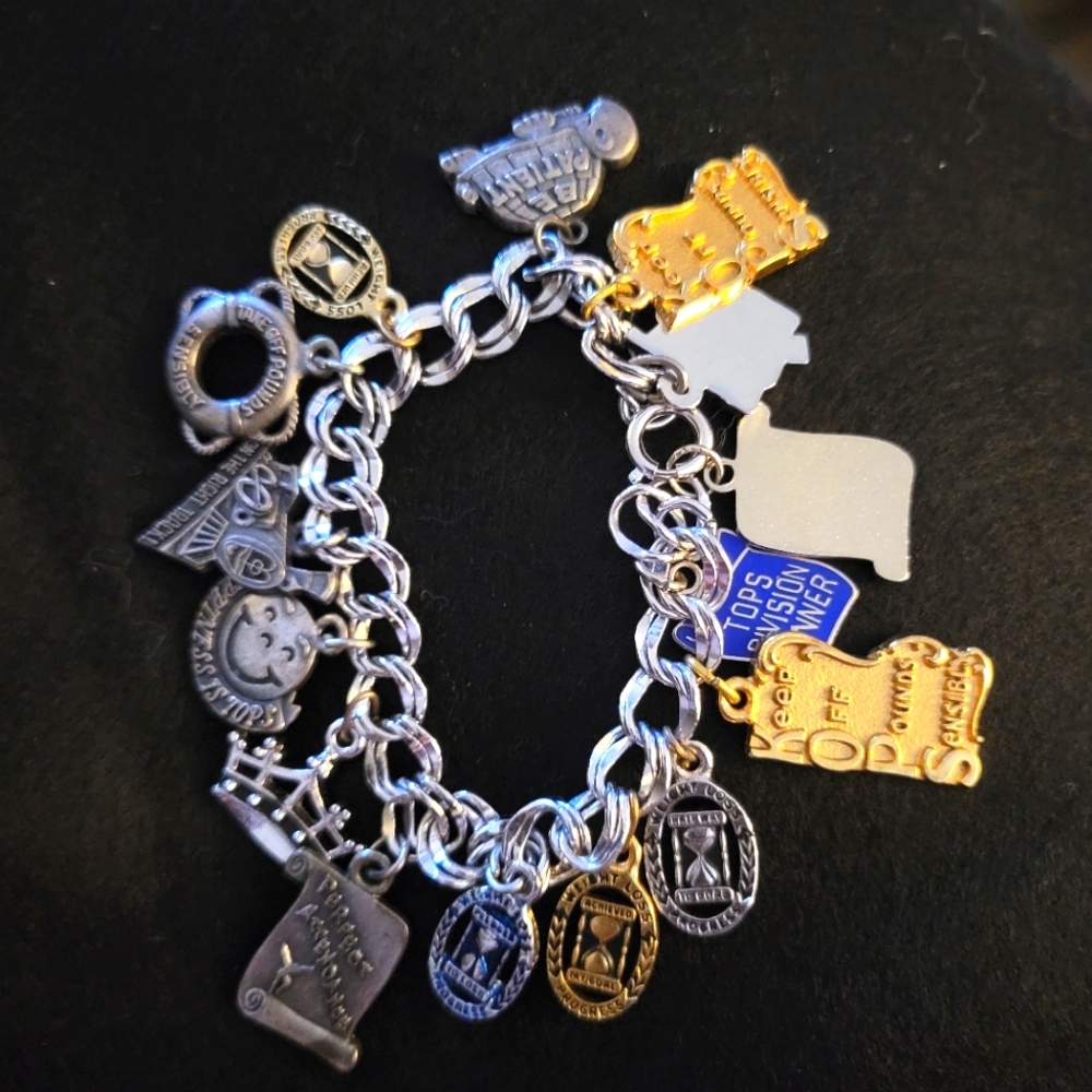 Vintage TOPS Charm Bracelet